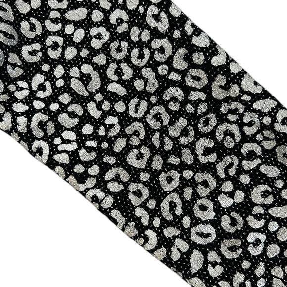 Michael Kors Metallic Leopard Dress NWT NEW REG $125 Medium Cocktail Club - Picture 5 of 13